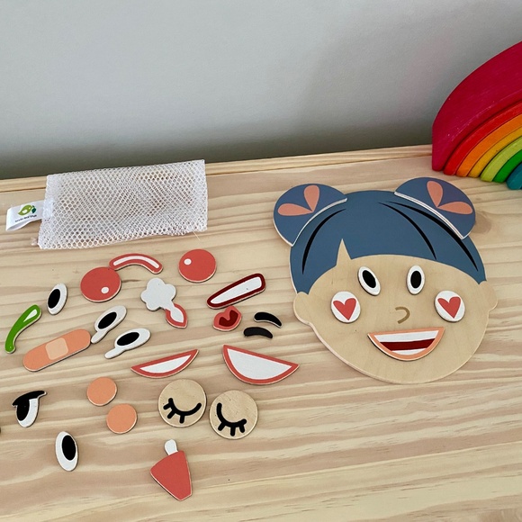 Tender Leaf Toys What’s Up Face Kit - Picture 2 of 4